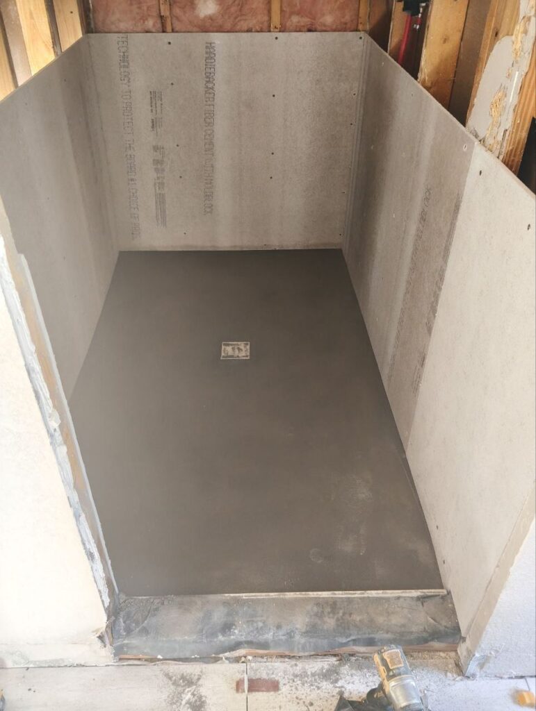 Master Bathroom Shower before