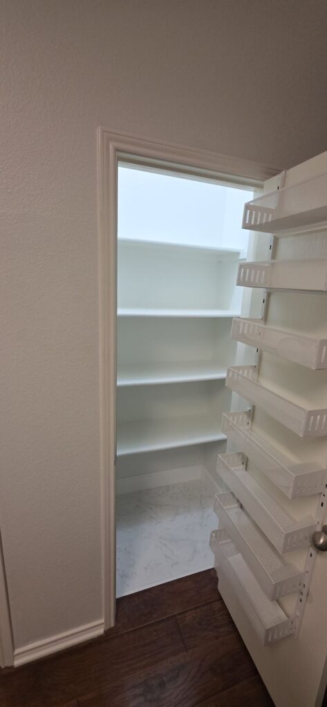 Pantry shelving – Fixora Remodeling, Plano TX